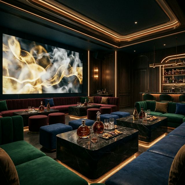 논현 가라오케 프리미엄 VVIP 라운지 실제 시설